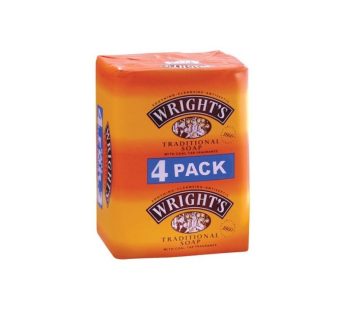 Wrights Traditional Soap 100g 4 Pack